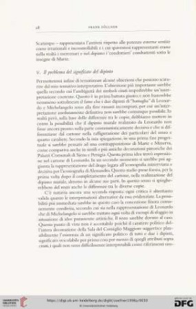 V. Il problema del significato del dipinto