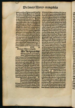 LVII. De sancto Marco evangelista - LXII. De sancto Philippo apostolo