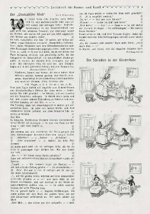 Der Schrecken in der Kinderstube