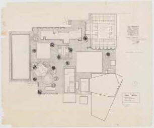 Europa-Center, Berlin Grünplanung: Dachgarten 1:200
