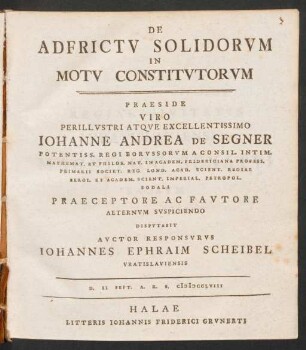 De Adfrictu Solidorum In Motu Constitutorum