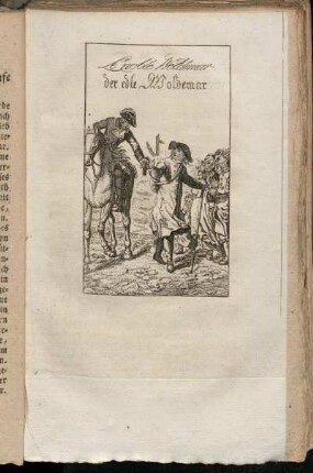 Le noble Woldemar. = der edle Woldemar.