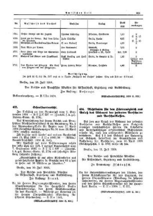 Schreibunterricht : [Erziehung] ; [Für das Reich] ; [Amtliche Erlasse] ; [Amtlicher Teil]