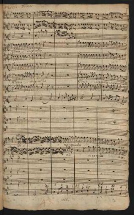 Gloria; V (5), orch, bc; D-Dur