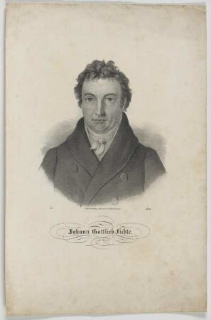 Bildnis des Johann Gottlieb Fichte