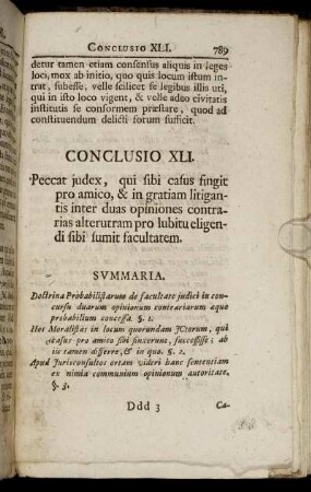 Conclusio XLI.