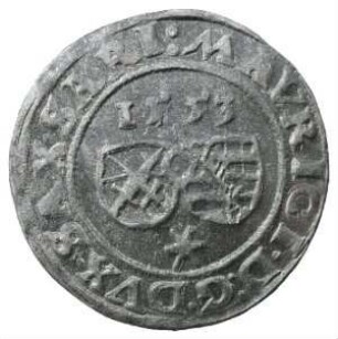 Fundmünze, 1/4 Taler, 1553