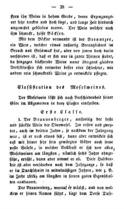 Classification des Moselweines.
