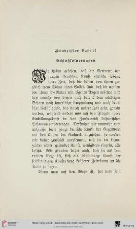 Zwanzigstes Kapitel