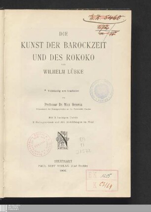 Die Kunst der Barockzeit und des Rokoko