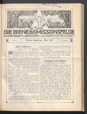Nummer 5. Mai 1912
