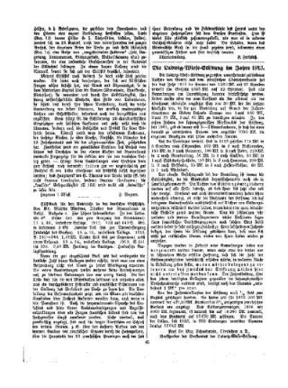 Die Ludwig-Wiese-Stiftung im Jahre 1913