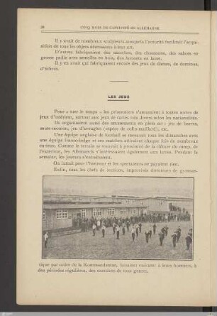 Les jeux