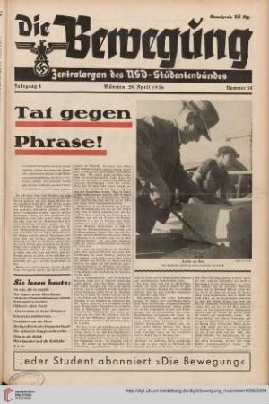 Nr. 18 (29. April 1936)