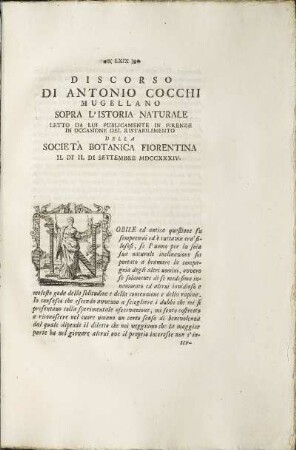 Discorso Di Antonio Cocchi Mugellano ...