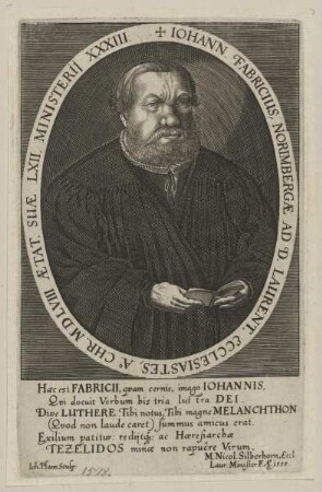 Bildnis des Iohann Fabricius