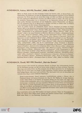 Künstlerverzeichnis