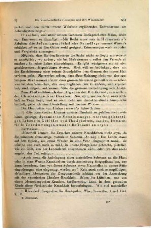 Die wissenschaftliche Heilkunde und ihre Widersacher : [Homöopathie, die Lehren Mesmer's und Rademacher's]