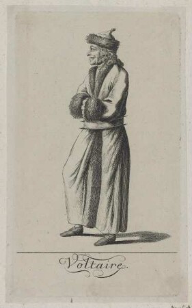 Bildnis des Voltaire