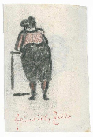 Dicke Frau von hinten
