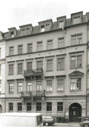 Dresden-Neustadt, Tieckstraße 15. Wohnhaus (um 1885)