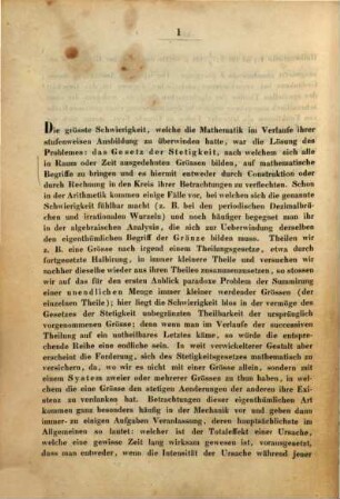 Handbuch der Differenzial- und Integralrechnung, 1. Differenzialrechnung