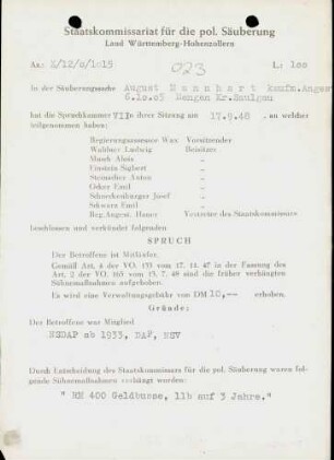 Mannhardt, August