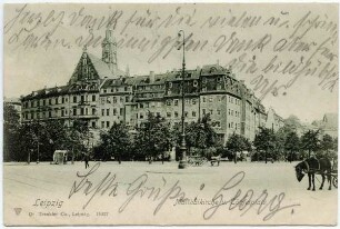 Leipzig: Matthäikirche u. Töpferplatz