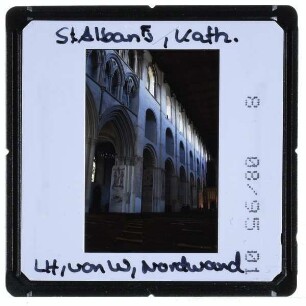 St Albans, Cathedral : Inneres, Langhaus, Nordwand