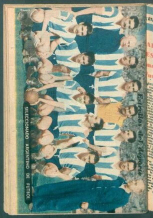 Seleccionado Argentino de Futbol - [Fotografía] : Estrellas del deporte