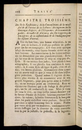 108-147, Chapitre Troisième.
