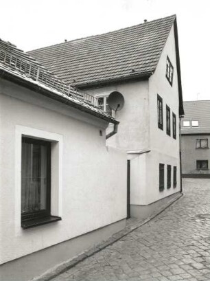 Radeburg, Pfarrgasse 1. Wohnhaus (1701/1800)