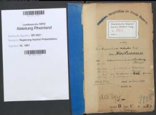von Hartmann, Julian, geb. 20.06.1842, Reg.Präs. Bd. 6
