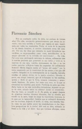 Florencio Sánchez