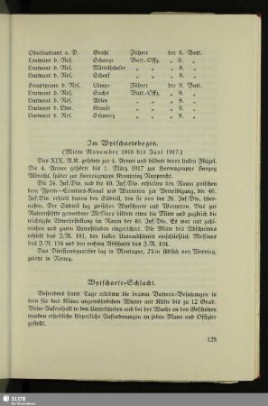 Im Wytschaetebogen : (Mitte November 1916) bis Juni 1917)