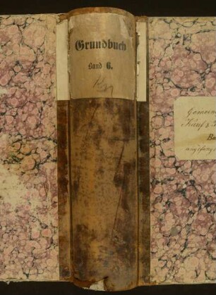 Grundbuch mit Personenregister Band 6