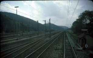 Horb Rbf. Ausfahrsignale Nord Führerstandsmitfahrt auf 221 104