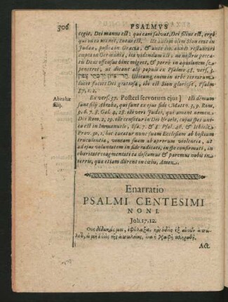 Enarratio Psalmi Centesimi Noni.