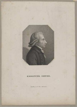 Bildnis des Emmanuel Sieyes