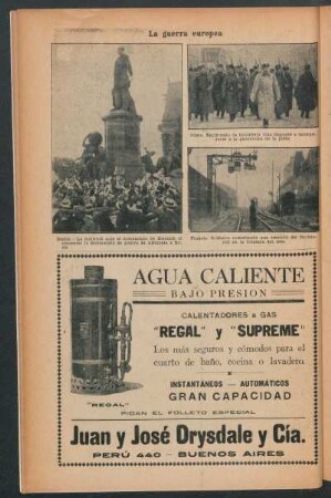 La guerra europea