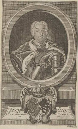 Bildnis des Fridericus Augustus II.
