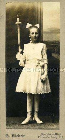 Erinnerungsfoto zur Kommunion