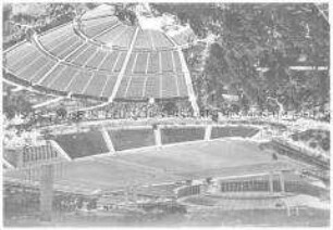 Reichssportfeld und Dietrich-Eckart-Bühne in Berlin