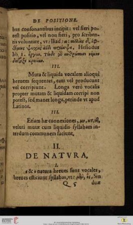 II. De natvra