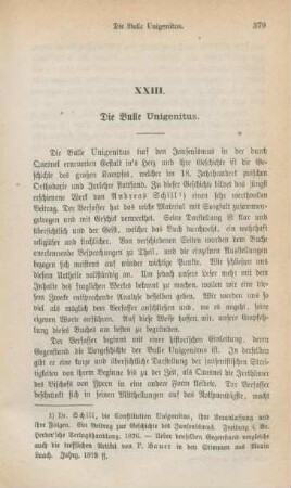 379-406 Die Bulle Unigenitus