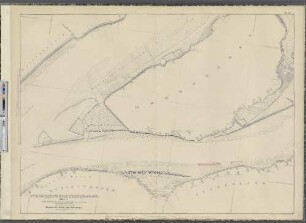 Stromkarte der Norder-Elbe. Blatt I. : Moorwärder. Ochsenwärder. Spadenland.