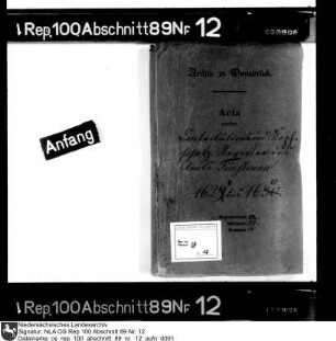 Kontributions- und Kopfschatzregister des Amts Fürstenau Enthält: Rechnungen, u.a. aus dem Kirchspiel Berge, dem Dorf Bippen, den Kirchspielen Badbergen, Alfhausen, Ankum, Merzen, Neuenkirchen, Ueffeln und Schwagstorf