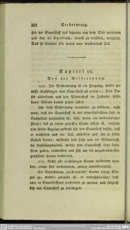 Kapitel 12. Von der Verbrennung