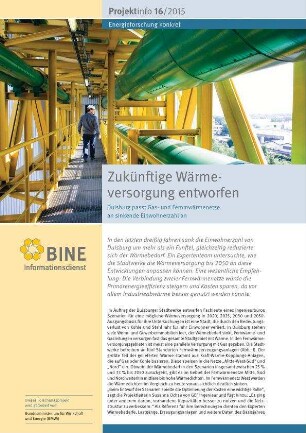 Zukünftige Wärmeversorgung entworfen. Duisburg passt Gas- und Fernmwärmenetze an sinkende Einwohnerzahl an.