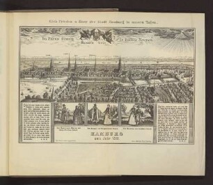 Hamburg um's Jahr 1610.